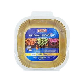   Backpapier für Heißluftofen, quadratisch, 16cm/50 Stück MAZZINI