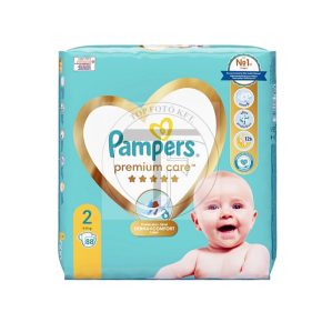 PAMPERS Premium Care, pelenka, méret: 2, 88 db (4-8 kg)