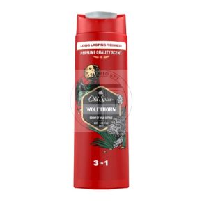 OLD SPICE Wolfthorn, Duschgel und Shampoo, 400 ml