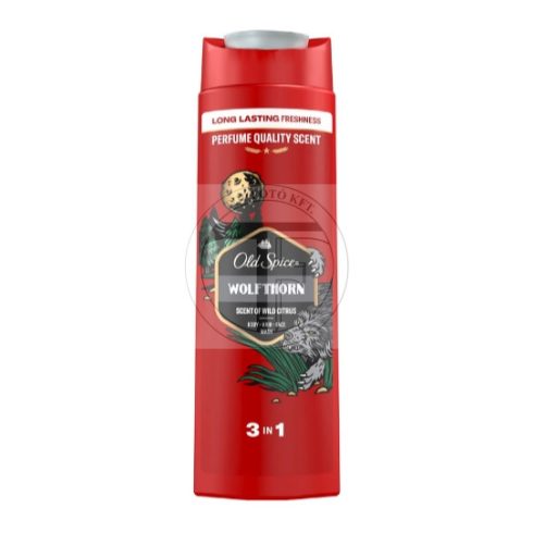 OLD SPICE Wolfthorn, tusfürdő és sampon, 400ml