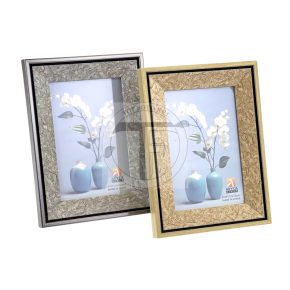 Bilderrahmen aus Kunststoff in Holzoptik, 13x18 cm