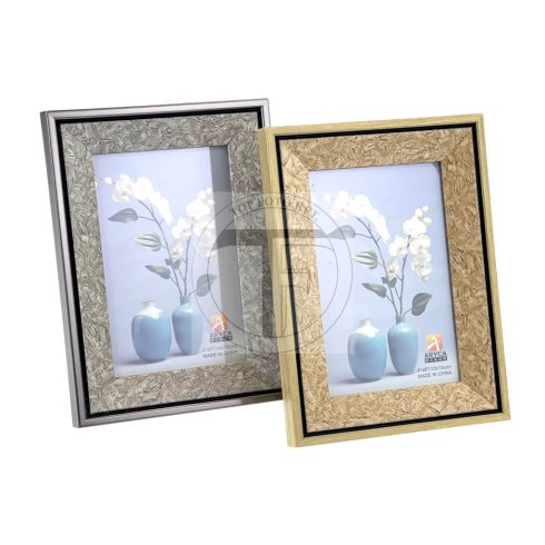 Fa hatású műanyag képkeret 21x30 cm