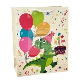 Gift bag glossy, medium (23x18_cm)