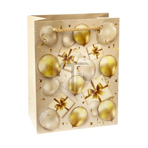 Gift bag glossy, medium (23x18 cm)