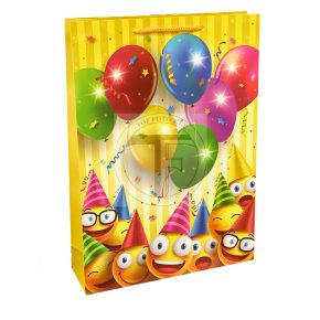Gift bag glossy, jumbo (46x33 cm)