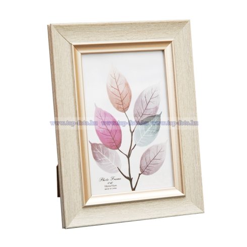 Fa hatású műanyag képkeret 21x30 cm