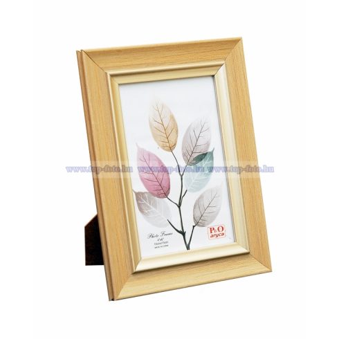 Fa hatású műanyag képkeret 30x40 cm