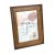 Fa hatású műanyag képkeret 10x15 cm
