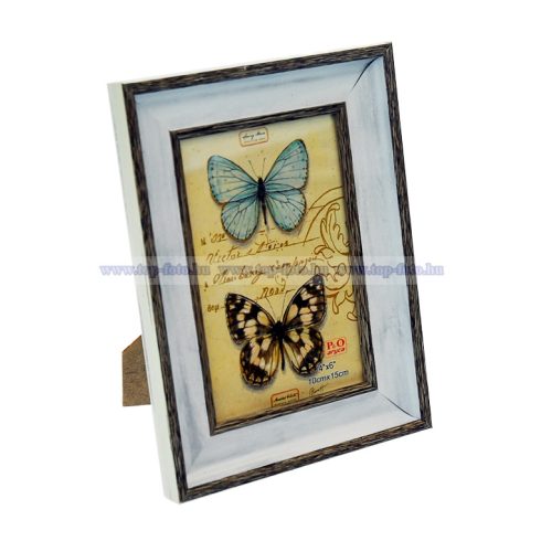 Fa hatású műanyag képkeret 30x40 cm