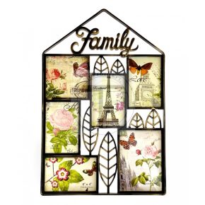 Műanyag montázs (több képes) képkeret  52x34 cm