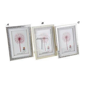 Bilderrahmen aus Kunststoff in Holzoptik, 10 x 15 cm