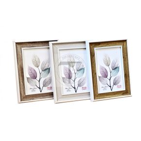 Fa hatású műanyag képkeret 13x18 cm