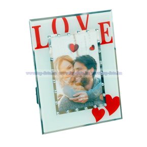 Színes üveg képkeret 10x15 cm