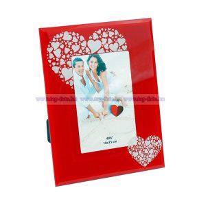 Színes üveg képkeret 10x15 cm