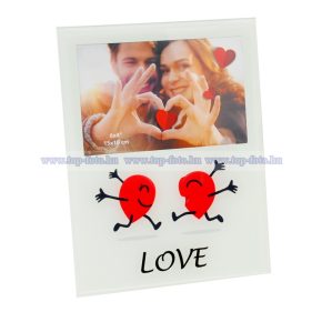 Színes üveg képkeret 10x15 cm