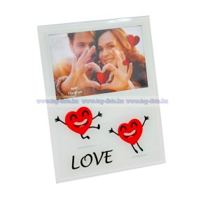 Színes üveg képkeret 10x15 cm