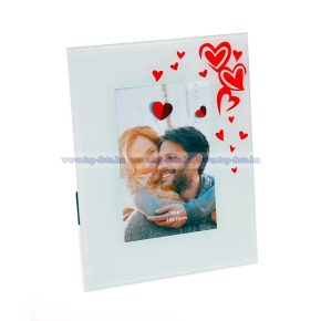 Színes üveg képkeret 10x15 cm