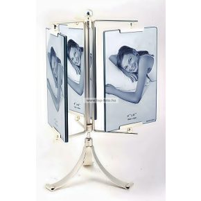 Fém osztott fényképtartó 10x15 cm