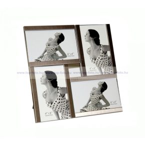 Fém osztott képkeret 27x27 cm