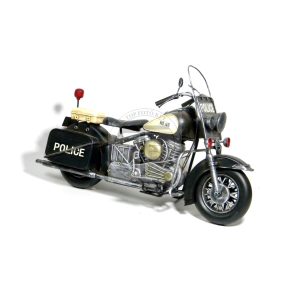 POLICE fém motor modell