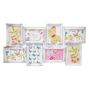 Műanyag osztott képkeret  33x63 cm