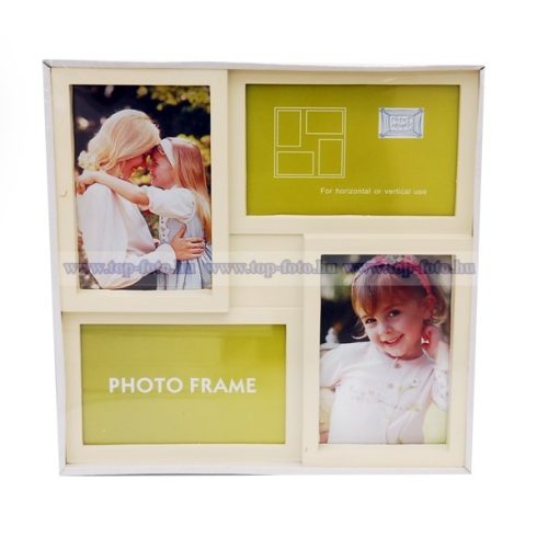 Műanyag montázs képkeret 28x28 cm