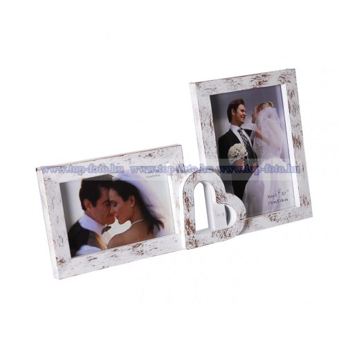 Műanyag montázs képkeret  20x36 cm