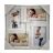 Műanyag (több képes) montázs képkeret  