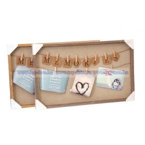 Műanyag montázs képkeret 31x51 cm