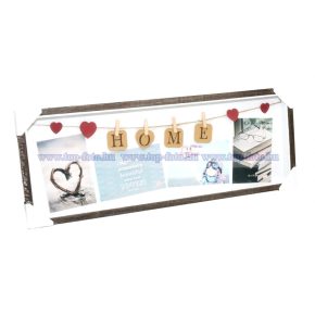 Műanyag montázs képkeret 24x62 cm