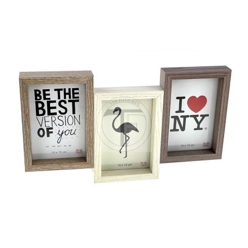 Holzbilderrahmen 3/10x15 cm (35x20x2cm)