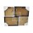   Bilderrahmen aus Holz für die Wand, geeignet für Fotos im Format 2/10x15cm und 2/10x10cm