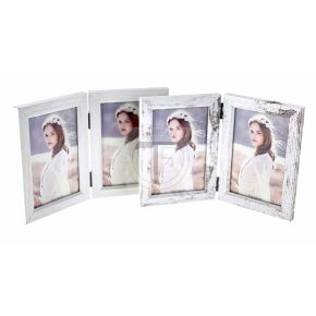 Doppelbilderrahmen aus MDF-Holz, 10 x 15 cm / 2 Stück