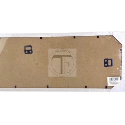 Holzbilderrahmen mit Passepartout 3/13x18 cm (63x19x1cm)