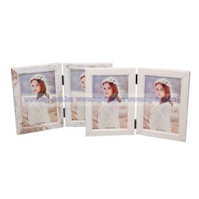 MDF tripla képkeret 10x15 cm/3 db