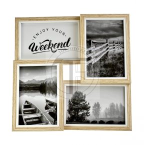 MDF fa montázs képkeret 29x29 cm