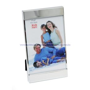 Krómozott fém képkeret 10x15  cm