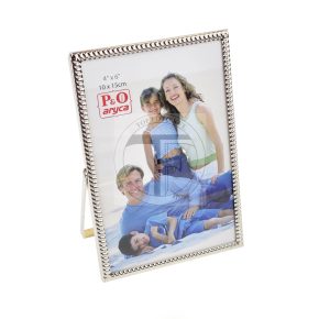 Krómozott fém képkeret 10x15  cm