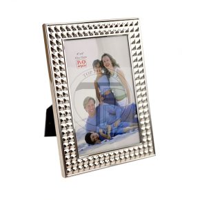 Krómozott fém képkeret 10x15  cm