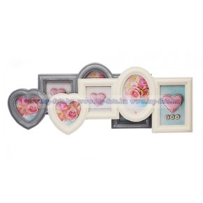 Műanyag montázs képkeret  22x48 cm