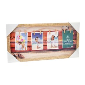 Műanyag montázs képkeret  30x60 cm