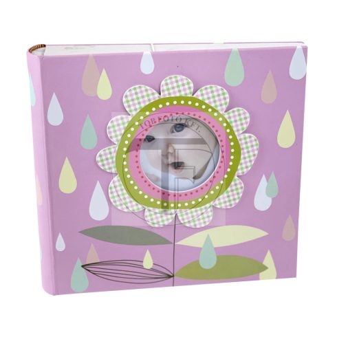 Baby bedugós (zsebes), melléírhatós fotóalbum 10x15 cm/200 db