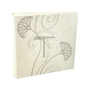   Bőrhatású bedugós (zsebes), melléírhatós fotóalbum 10x15 cm/200 db