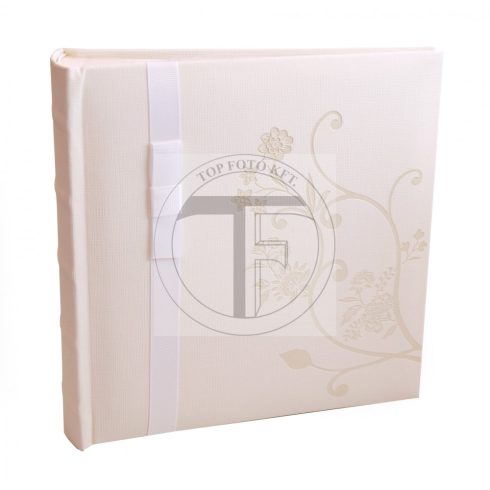 Bőrhatású bedugós (zsebes), melléírhatós fotóalbum 10x15 cm/200 db