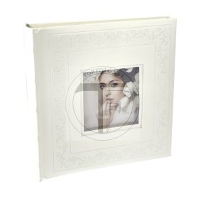   Bőrhatású bedugós (zsebes), melléírhatós fotóalbum 10x15 cm/200 db