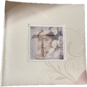   Bőrhatású bedugós (zsebes), melléírhatós fotóalbum 10x15 cm/200 db