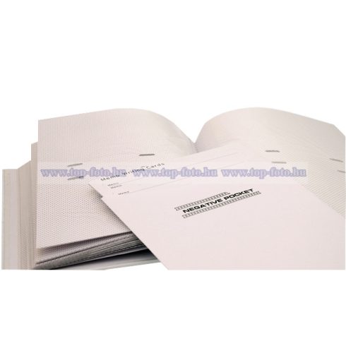 Bőrhatású bedugós (zsebes) fotóalbum 10x15 cm/200 db