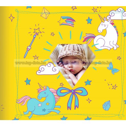 Baby bedugós (zsebes), melléírhatós fotóalbum  10x15 cm/200 db