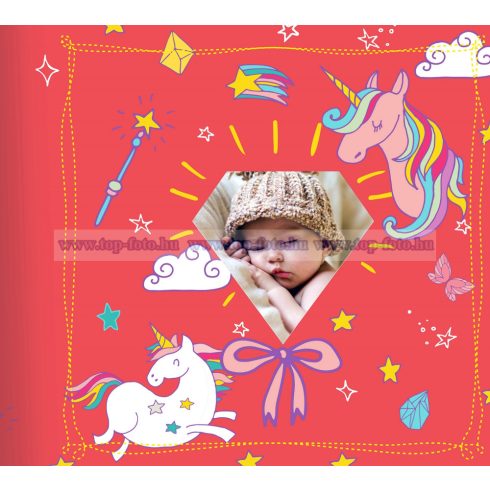 Baby bedugós (zsebes), melléírhatós fotóalbum  10x15 cm/200 db