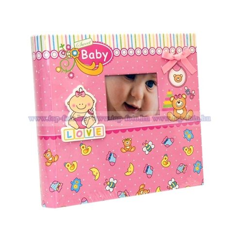 Baby bedugós (zsebes), melléírhatós fotóalbum  10x15 cm/200 db